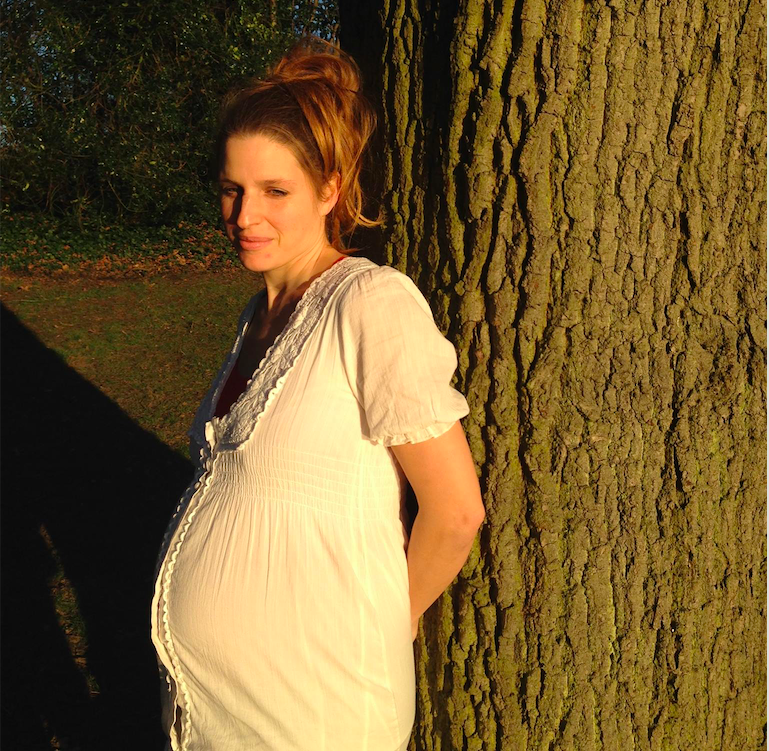 Amy pregnant while writing this album